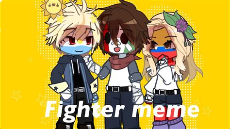 fighter meme gacha countryhumans leer descripción YouTube