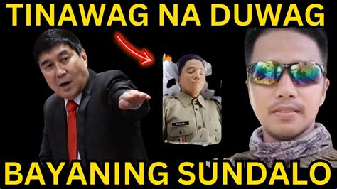 DUWAG O BAYANI SUNDALONG TINAWAG NA DUWAG NI TULFO MATAPANG NA