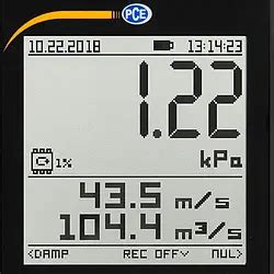 Manometer Pce Pda L Pce Instruments