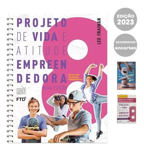 Projeto De Vida E Atitude Empreendedora Ano Ed Nova Frete Gr Tis