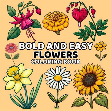 Adult Coloring Book Bold And Easy Artofit