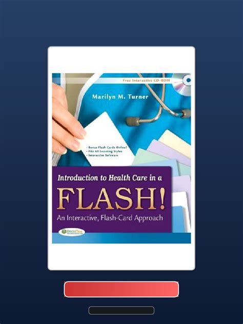 Introduction To Health Care in A Flash An Interactive FlashCard ...