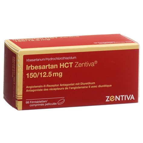 Irbesartan Hct Zentiva Filmtabl Mg Blist Stk Online Bestellen