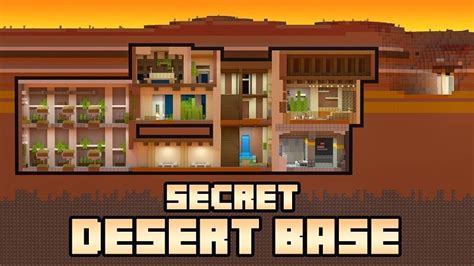 Secret Desert Base By Bbb Studios Minecraft Marketplace Map