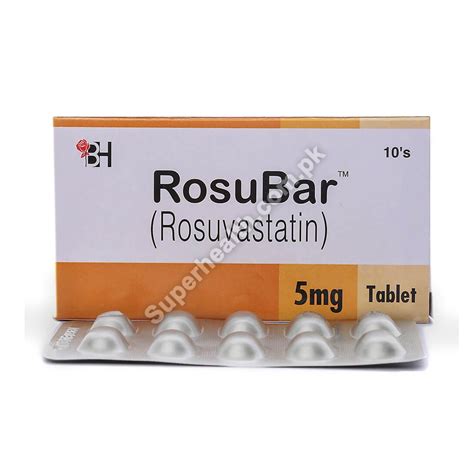 Rosuvast 10mg Tabs 10s Super Health