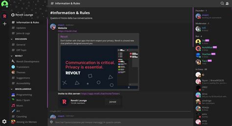 Revolt Un Alternativa Open Source A Discord Morethantech