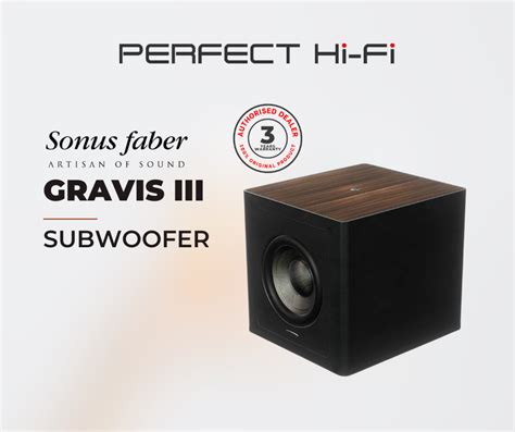 Sonus Faber Gravis Iii Perfect H Fi