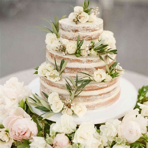 20 Ideias De Bolo De Casamento Flores Naturais Para Se Inspirar