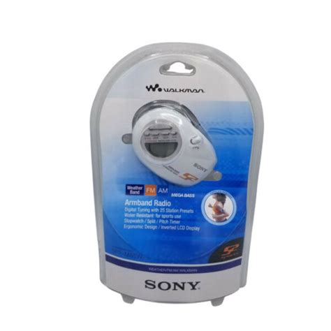 Sony Srfm W S Am Fm Armband Walkman Radio For Sale Online Ebay