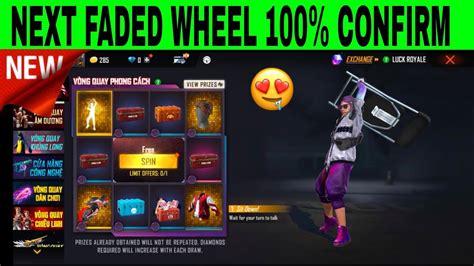 Next Faded Wheel Next Faded Wheel In Free Fire Free Fire Next