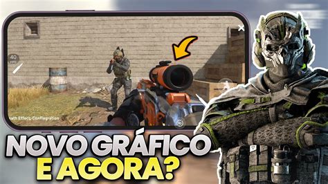 AGORA VAI WARZONE MOBILE OTIMIZAÇÃO NOVO GRÁFICO e GRANDE NOVIDADE