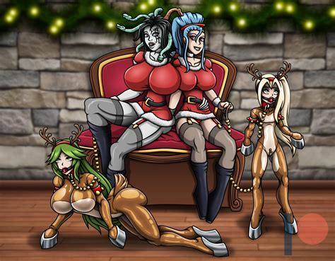 2nd Christmas With The Goddesses Patreon Reward By ReMaker Hentai Foundry