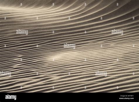 Wind Blowing Over Sand Dunes Stock Photo Alamy