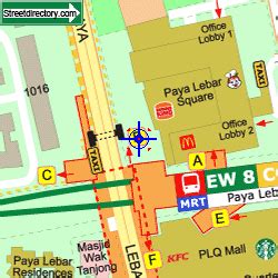 Entrance/Exit B - Paya Lebar MRT (EW8 / CC9) Image Singapore