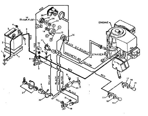 Craftsman Riding Mower Wiring Diagram