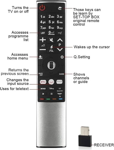 LG AN MR700 Remote Control