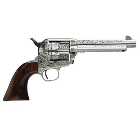 Taylor's & Co. Uberti 1873 Cattleman Photo Engraved, Revolver, .357 Magnum, 703AWE, 4.75" Barrel ...