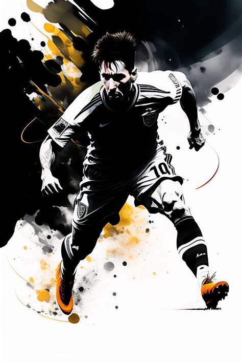 Messi 10 Digital Art By La Moon Arts Fine Art America