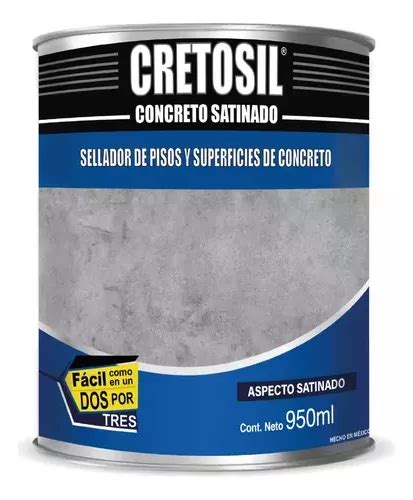 Cretosil Concreto Sellador Barniz Para Pisos Y Superficies De