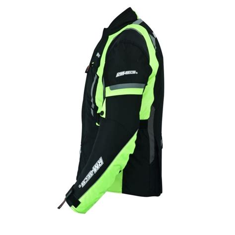 Chamarra Para Moto Rmtech Sp Negra Neon Tienda Moto Rider M Xico