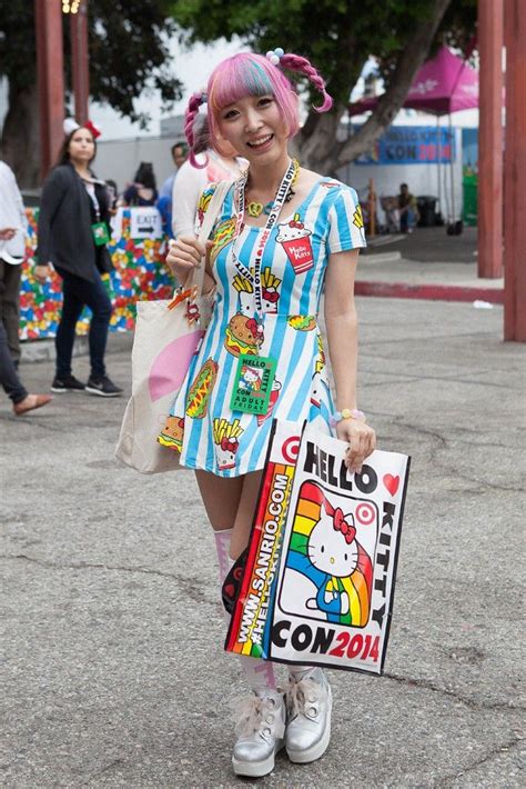 They Are Wearing Hello Kitty Con Slideshow Hello Kitty Wwd Fashion