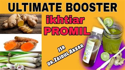 Jsr Resep Promil Dr Zaidul Akbar Ultimate Booster Youtube