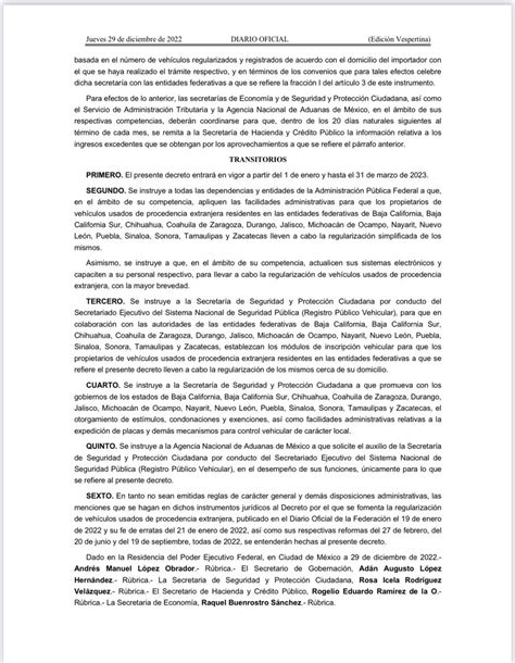 Ghv On Twitter Decreto Por El Que Se Fomenta La Regularizaci N De