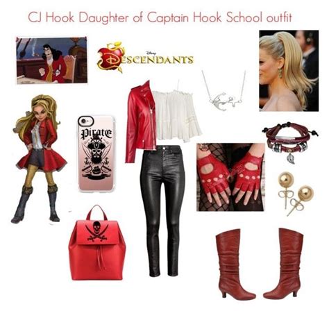 Cj Hook Captain Hook Daughter Descendants In 2020 Fashion Outfits