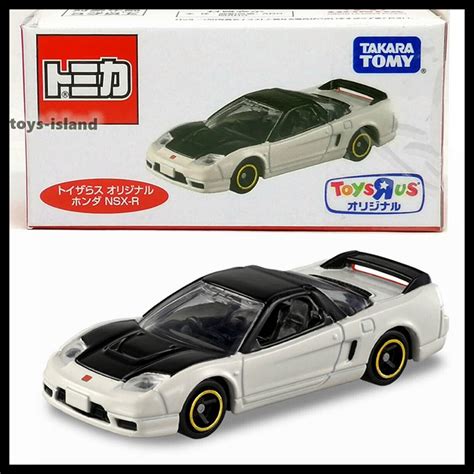 Tomica Toys R Us Honda Nsx R 159 Tomy New White Black Ebay