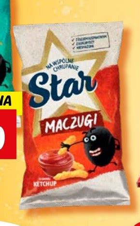 Archiwum Star Maczugi Chrupki Kukurydziane O Smaku Ketchup G