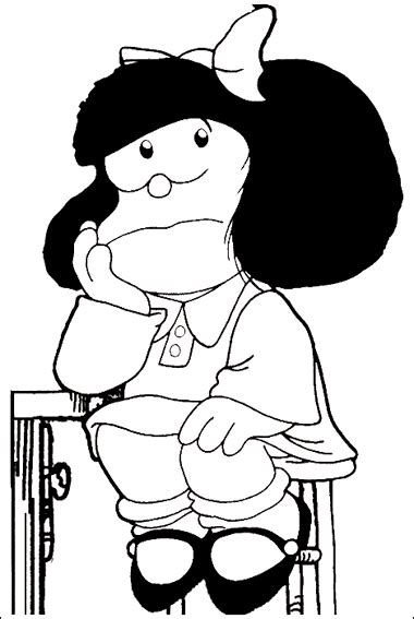 Desenhos Da Mafalda Para Colorir E Imprimir Desenhos Para Colorir E