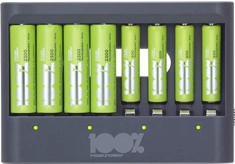 Powerowl Slots Rechargeable Chargeur Piles Pour Ni Mh Ni Cd Aa Aaa