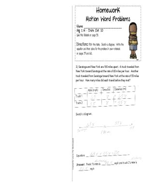 Fillable Online Kinematic Equations: Sample Problems and Solutions Fax ...