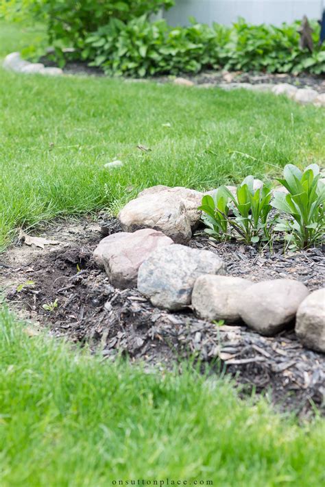 How to Maintain Garden Edging Stones - On Sutton Place