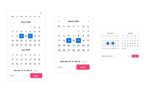 A Responsive Vue Js Datepicker Component