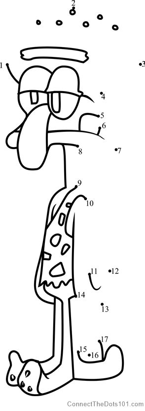 Spongebob Dot To Dot Printables