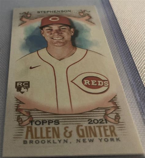 Topps Allen Ginter S Mini Tyler Stephenson Rc For Sale