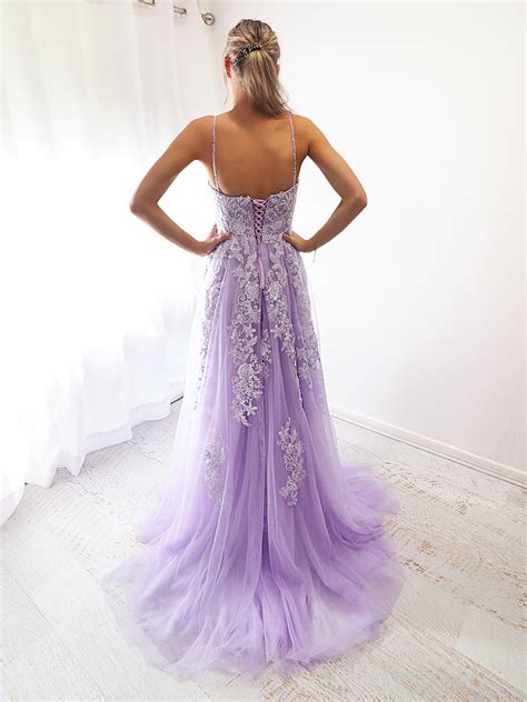 Lavender Lace Dresses