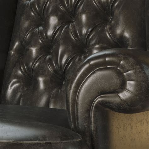 ArmChair Leather | CGTrader