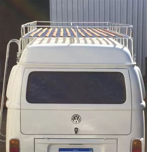 Bagageiro Para Kombi Mt Refor Ado Escada Parcelamento Sem Juros