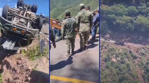 Al Menos Dos Militares Sin Vida Deja Accidente En La Sierra De Durango Video Luz Noticias