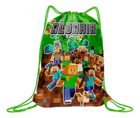 35 dulceros personalizados fiestas cumpleaños minecraft Meses sin interés