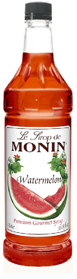 Monin Watermelon Premium Gourmet Syrup 33 8 Oz