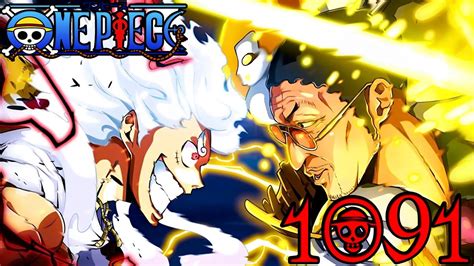 LUFFY VS KIZARU INIZIANO GLI SCONTRI DI EGGHEAD One Piece 1091