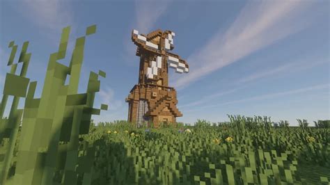 Medieval windmill [DOWNLOAD] Minecraft Map