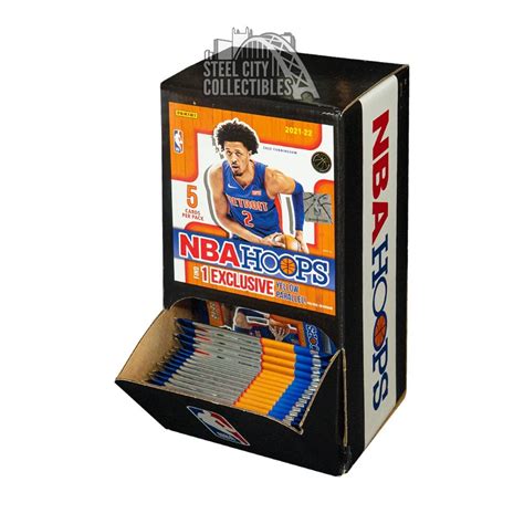 Panini Hoops Basketball Pack Gravity Feed Box Steel City