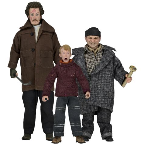 Home Alone Kevin, Harry And Marv 8” Action Figure Assortment (Set Of 3) | ubicaciondepersonas ...