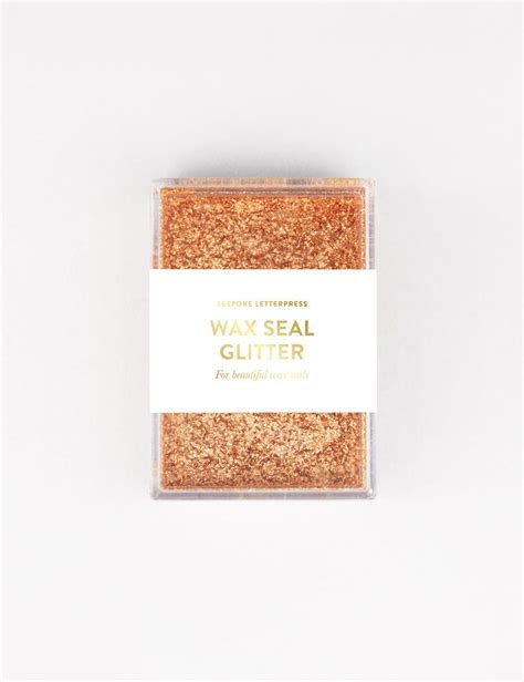 Wax Seal Glitter Copper