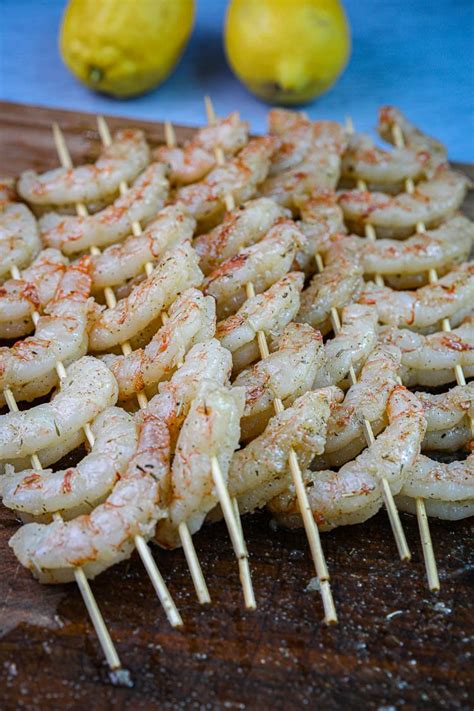 Marinated Grilled Argentinian Red Shrimp - Grillseeker