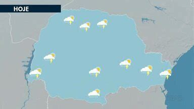 Meio Dia Paran Noroeste Pode Chover A Qualquer Momento No Noroeste